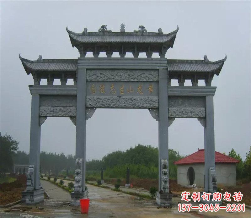 泰安传承古典,艺术铸就灵动雕塑——中领雕塑定制牌坊石雕