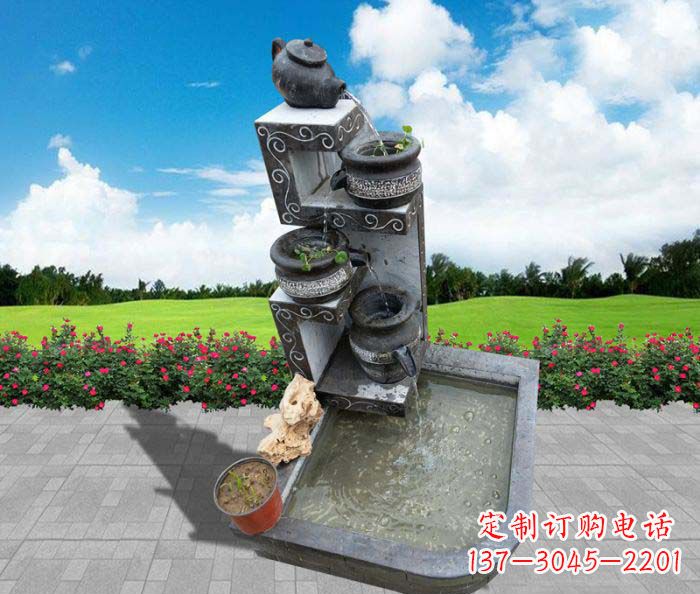 泰安极具特色的水槽雕塑