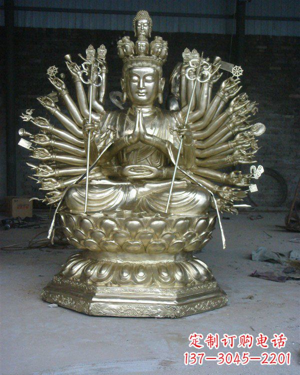 泰安精致的观音铜雕,给您精彩的佛教体验