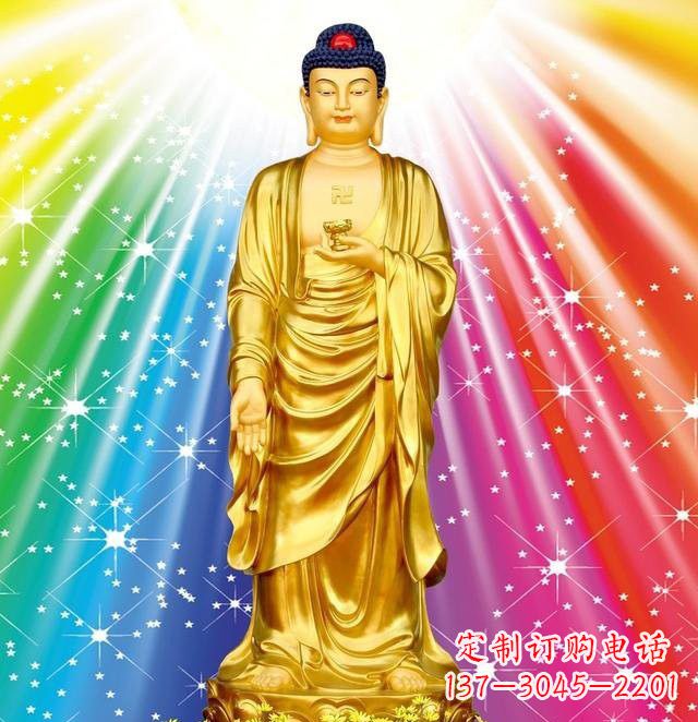 泰安中领雕塑推出的鎏金如来神佛铜雕,专为仪式…