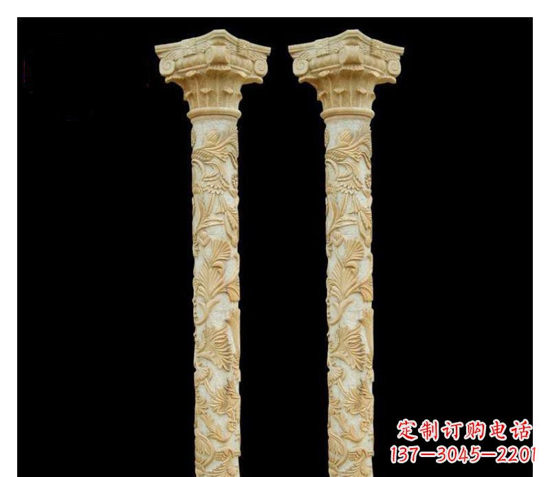 泰安罗马风格砂岩马雕塑