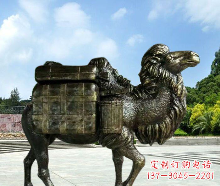 泰安铜骆驼雕塑:让传统的艺术回归