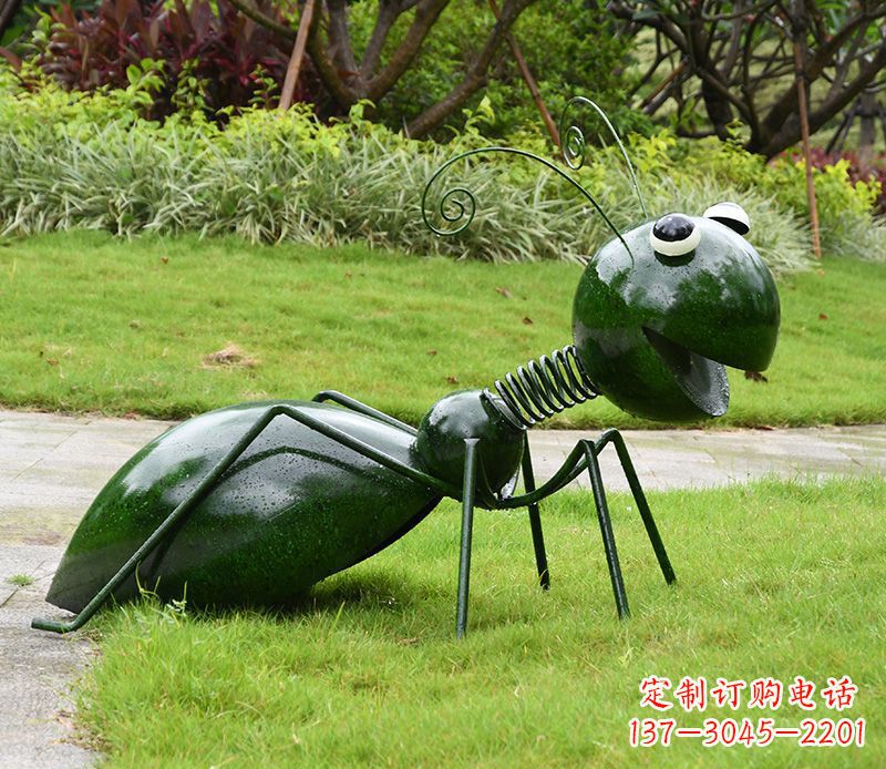 泰安绿色落尾蚂蚁不锈钢摆件雕塑