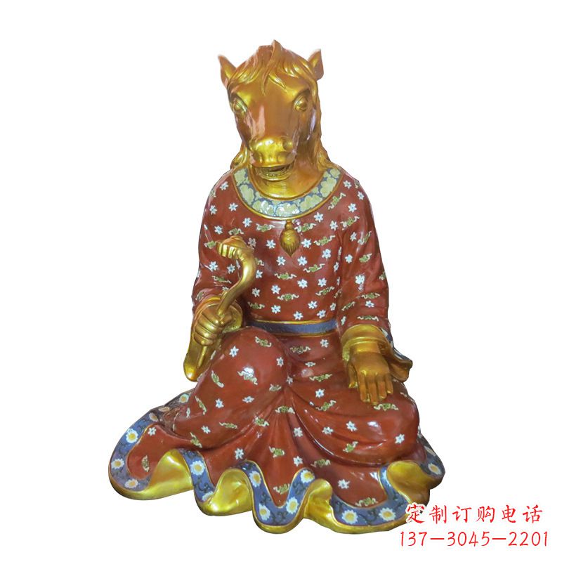 泰安精心制作的生肖玻璃钢雕塑