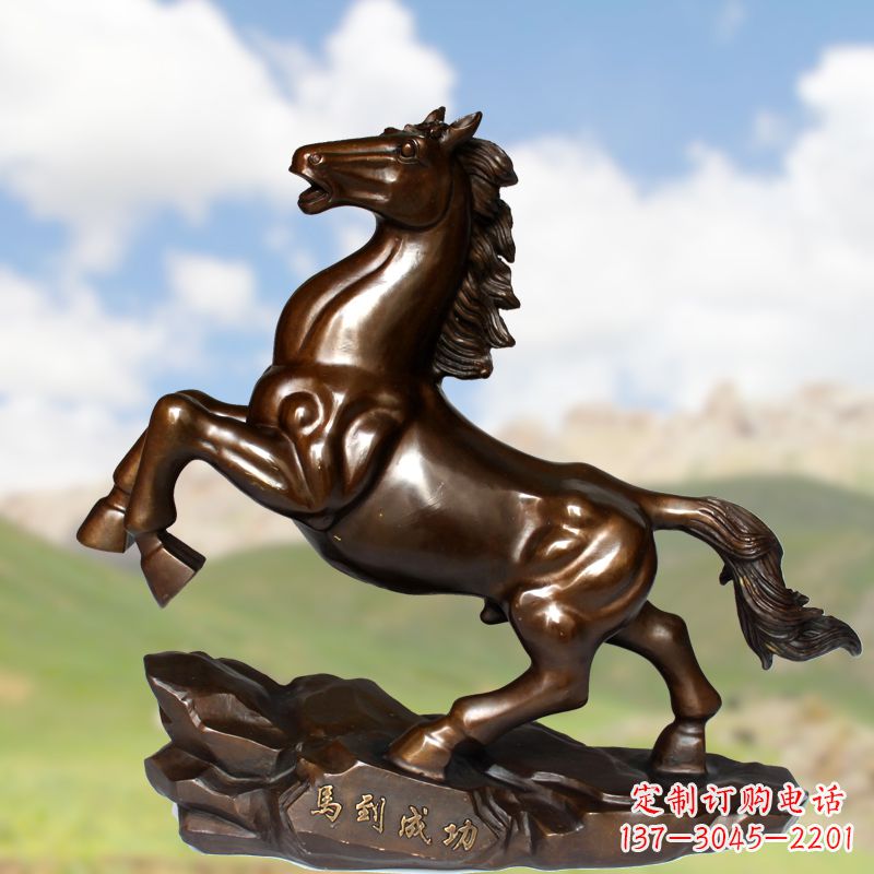 泰安马到成功雕塑——传承工艺,走向国际