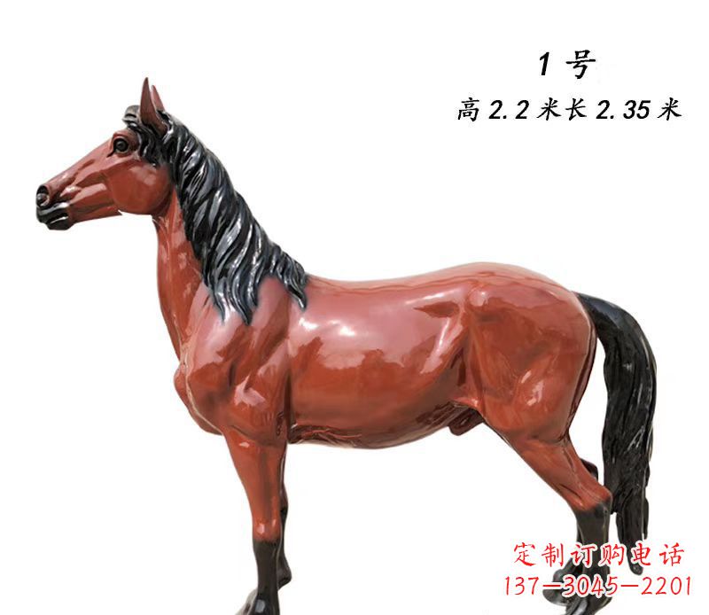 泰安精美马雕塑让您尽情享受动物之美