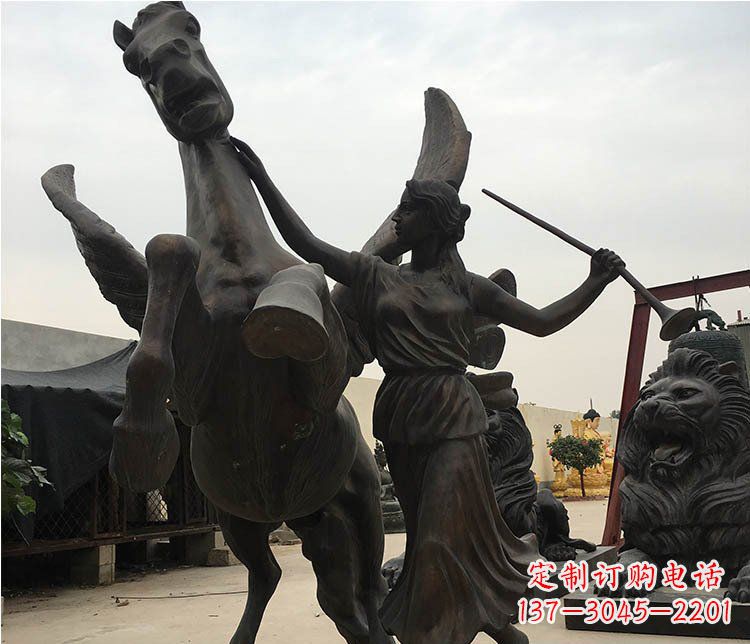 泰安精美马动物铜雕摆件