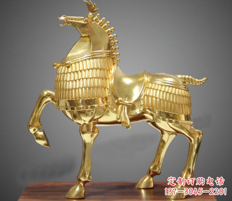 泰安马公园动物铜雕让您的生活充满动态