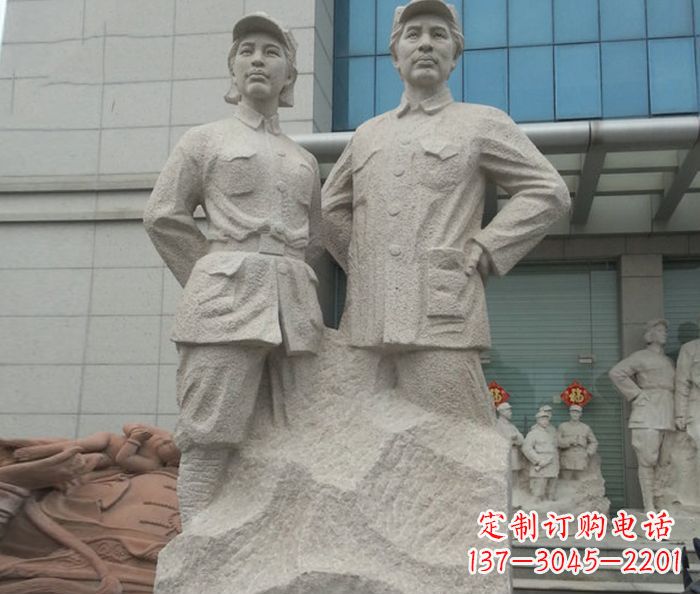 泰安专属毛泽东雕塑,纪念革命先行者