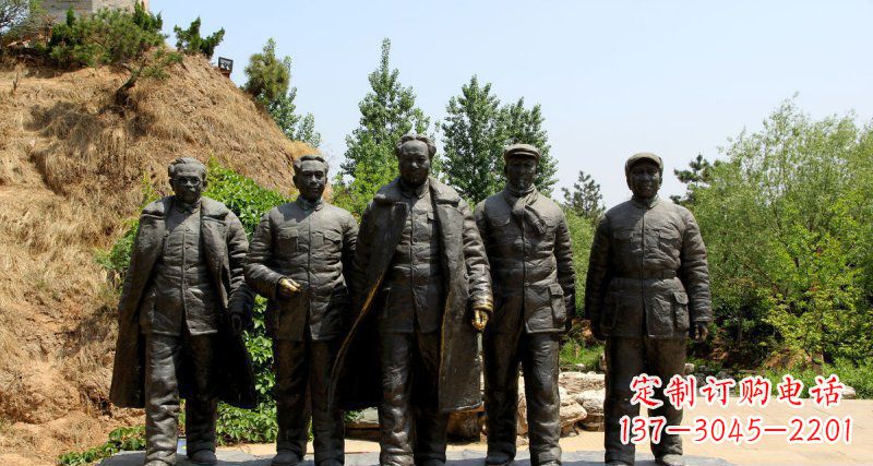 泰安毛主席人物铜雕
