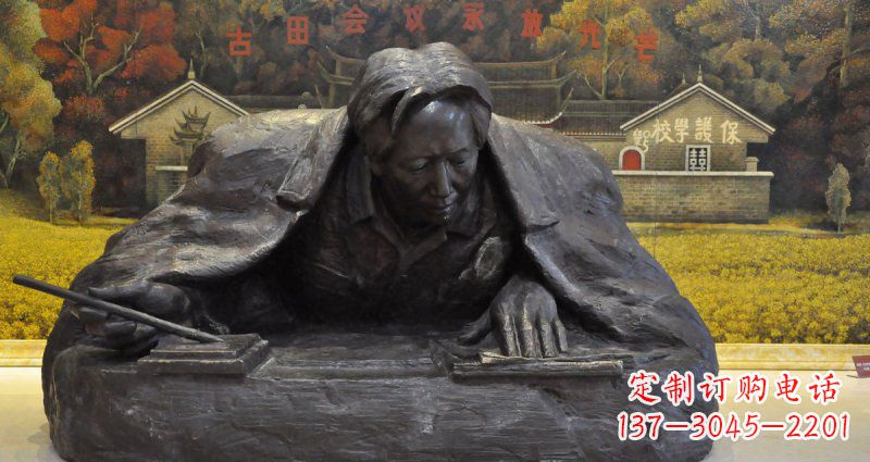 泰安雕刻毛主席专属铜雕