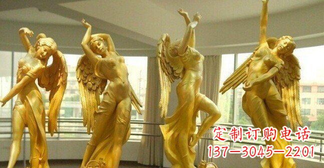 泰安西方天使雕塑,精美绝伦