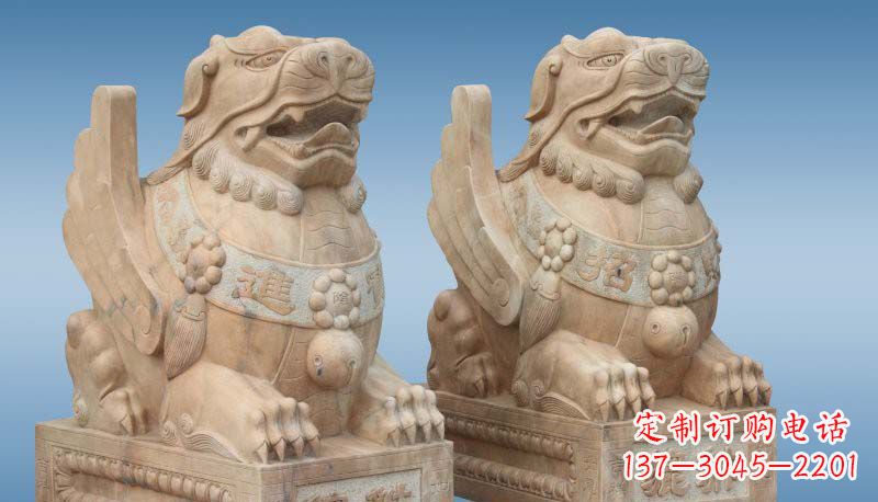 泰安中领雕塑:传承古老传统,精心雕琢貔貅石雕
