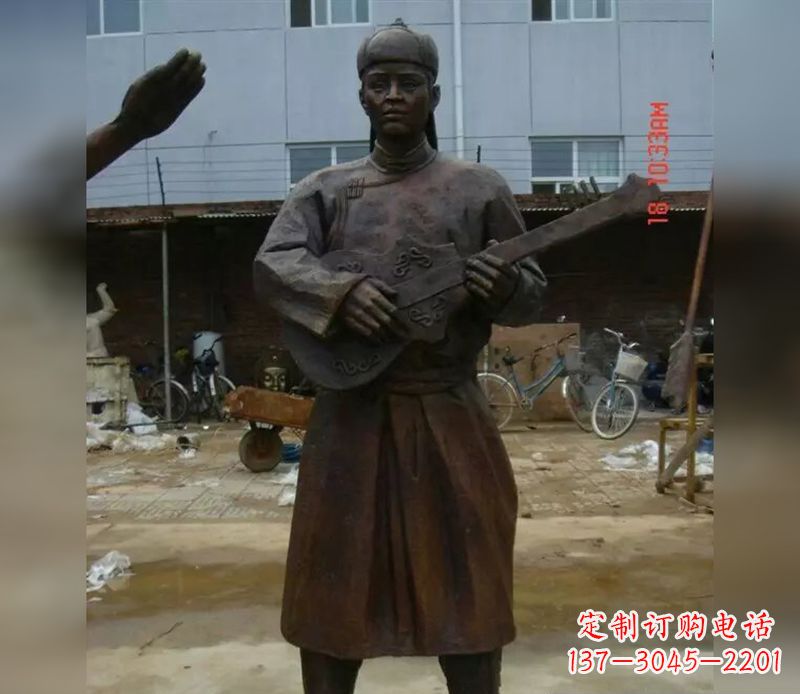 泰安传承蒙古族传统,让男人雕塑回到公园