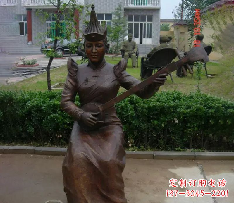 泰安中领雕塑:激发女性精神魅力的铜雕塑