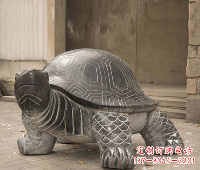 泰安精美乌龟石雕把您的母子激情表达出来