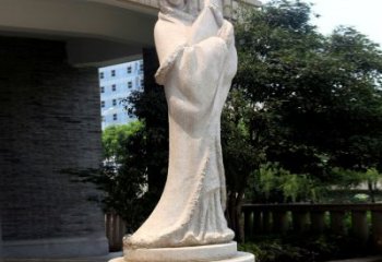 泰安为爱而生，王昭君大理石雕塑