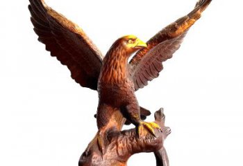 泰安中领雕塑推出的老鹰展翅铜雕绝对是一件可以…