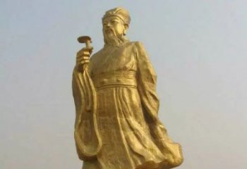 泰安精美绝伦的李时珍铜雕