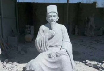 泰安精美绝伦的李时珍坐式雕塑