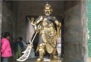 泰安铸魂关公雕塑，让古老传说继续传承