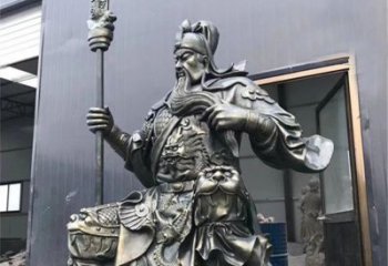 泰安高雅典雅的关公铜雕