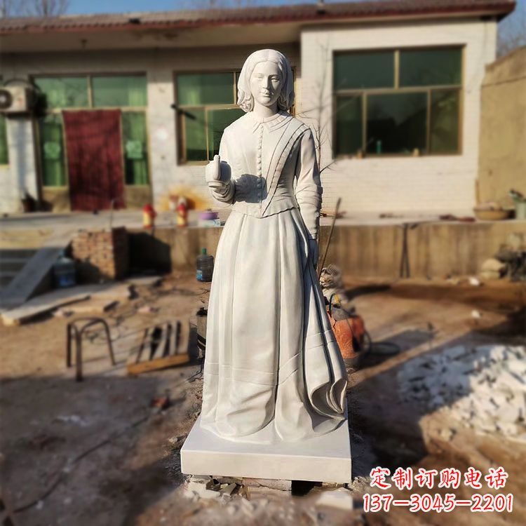 泰安南丁格尔大理石雕像,悠久传承