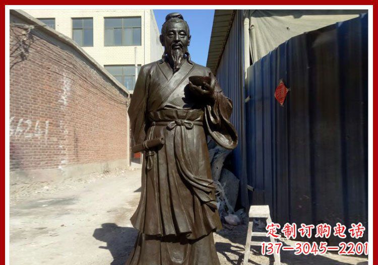 泰安中领雕塑的精品杜康铜雕将传统文化与现代工…