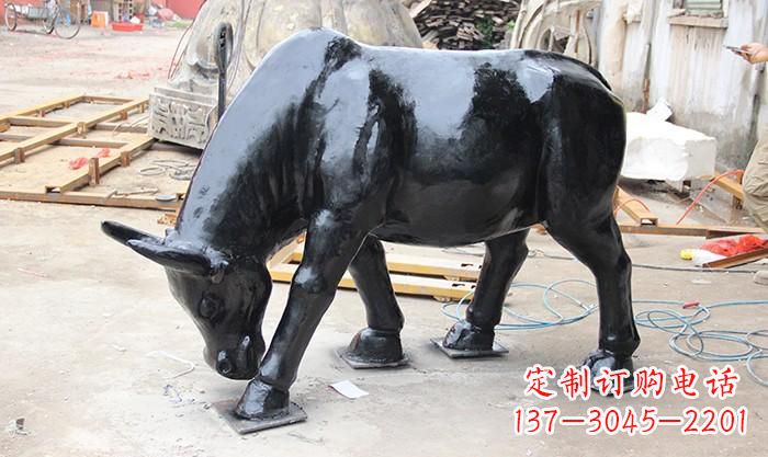 泰安把传统牧场风情带回家,领雕塑的艺术牛雕塑等你来!
