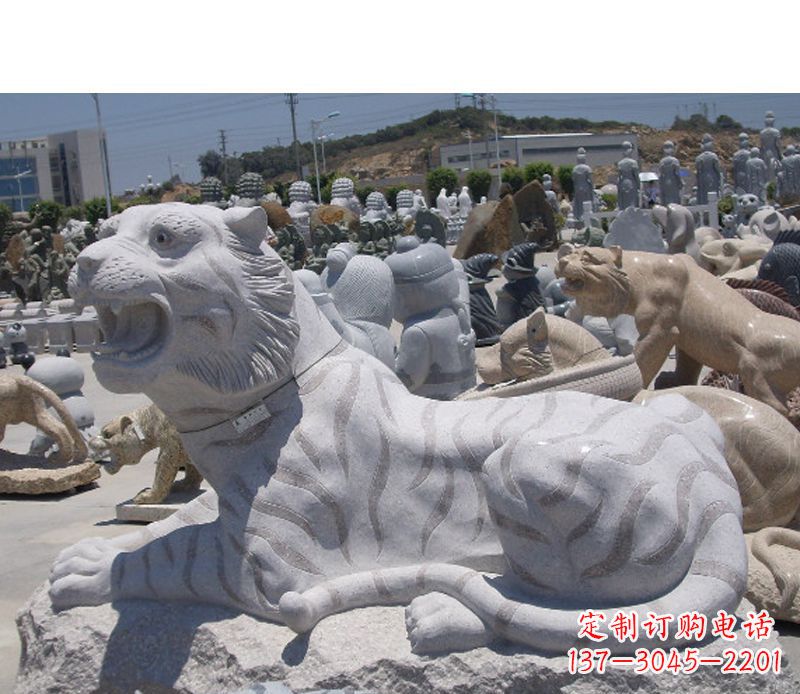 泰安专业雕刻精美的老虎石雕