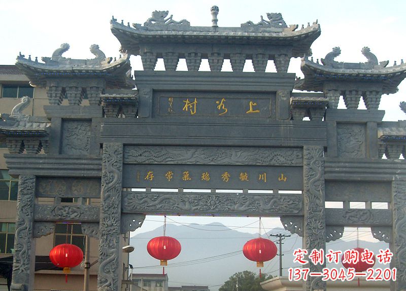 泰安牌坊石雕风水