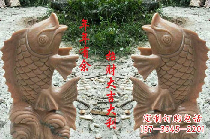 泰安中领雕塑:最精美的鲤鱼雕塑