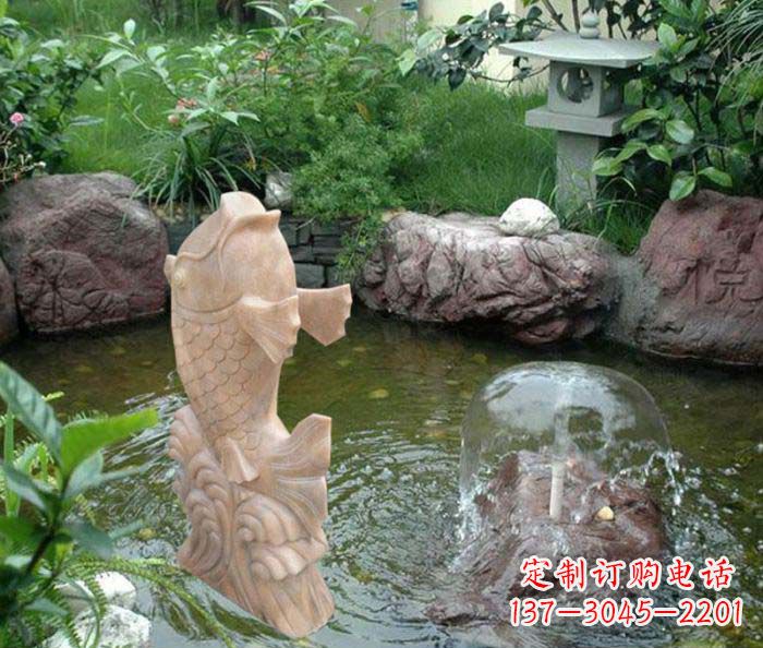泰安艺术化的鲤鱼雕塑,让你家的氛围变得更加温馨