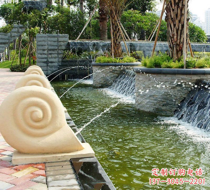 泰安蜗牛石雕塑|带你走进自然的美丽