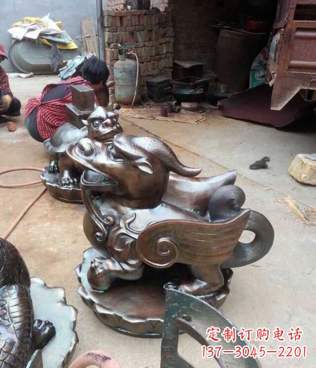 泰安中领雕塑貔貅铜雕高雅非凡