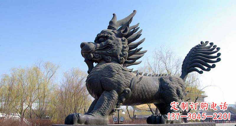 泰安麒麟园林雕塑定制,实现自己的精美艺术之旅