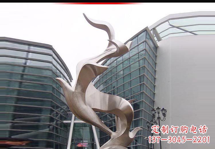 泰安不锈钢雄鹰雕塑,永久定制精美景观