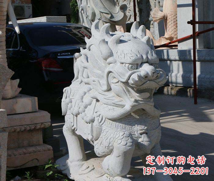 泰安精致的麒麟雕塑,艺术之美绽放世间