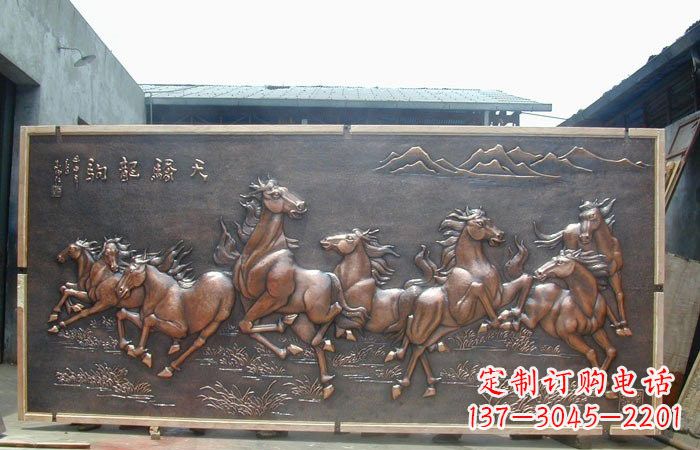 泰安中领雕塑:古典造型的精美马雕塑