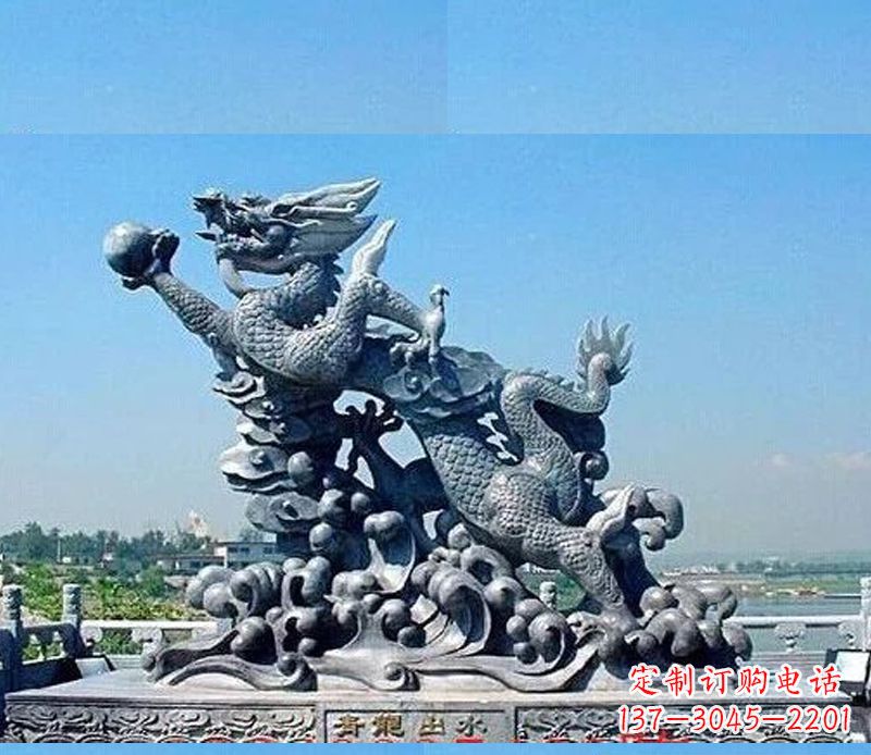 泰安青龙出水景观石雕