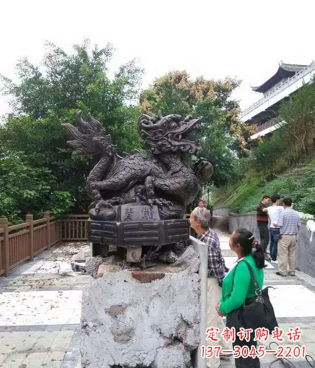 泰安青龙神兽雕塑