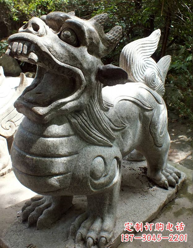 泰安质朴狴犴石雕,一览古朴之美