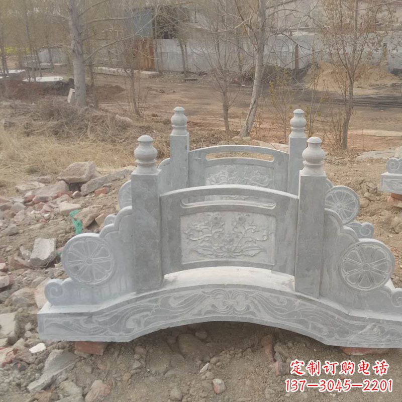 泰安特色青石仿古石桥雕塑