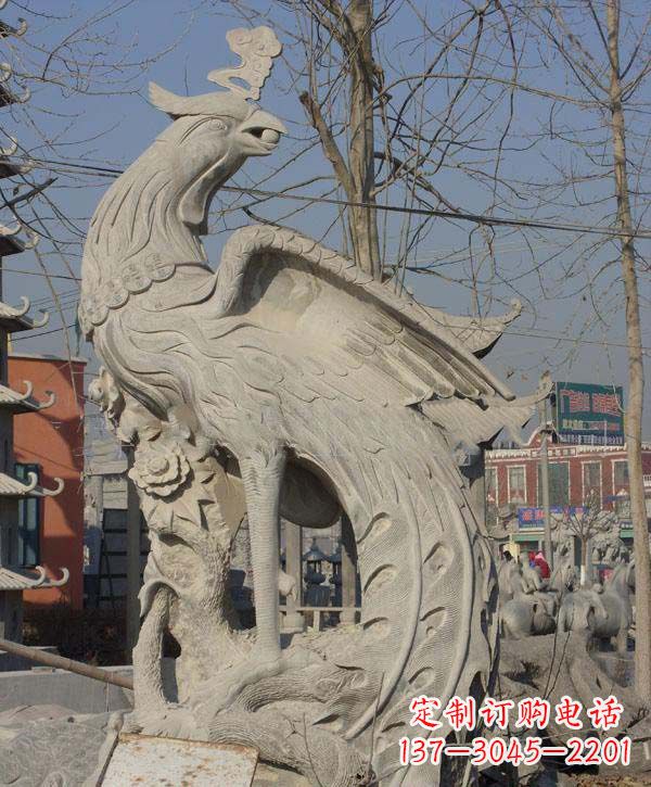 泰安优雅青石凤凰,给你璀璨绝伦的美景