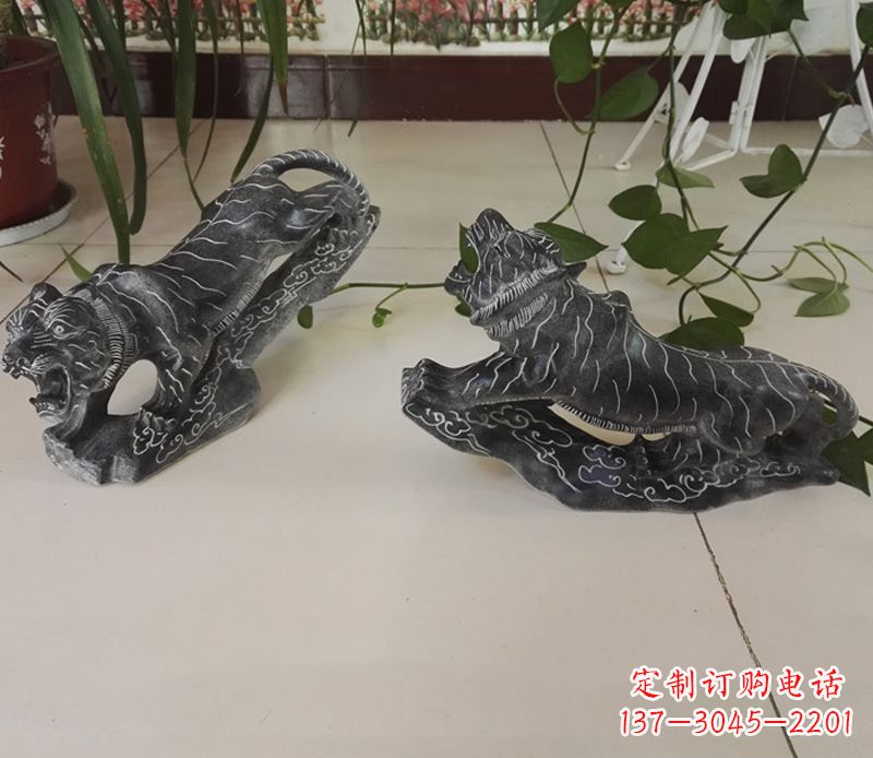 泰安青石大型老虎雕塑是由中领雕塑设计制作的一…