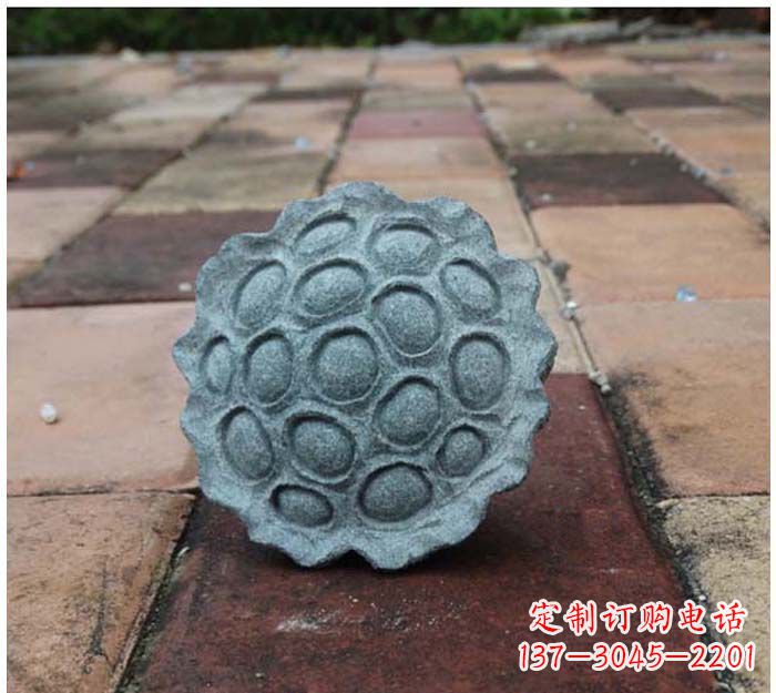 泰安青石莲蓬公园景观雕塑,给城市添彩