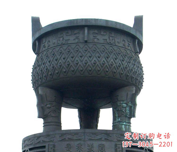 泰安真正的古典青铜香炉,塑造精致生活