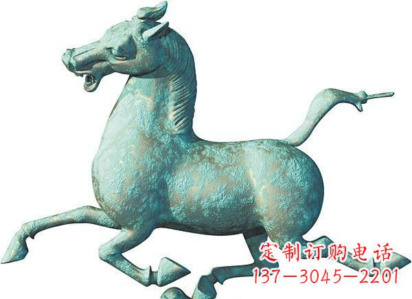 泰安青铜马踏飞燕雕塑