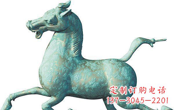 泰安青铜马踏飞燕雕塑 (2)