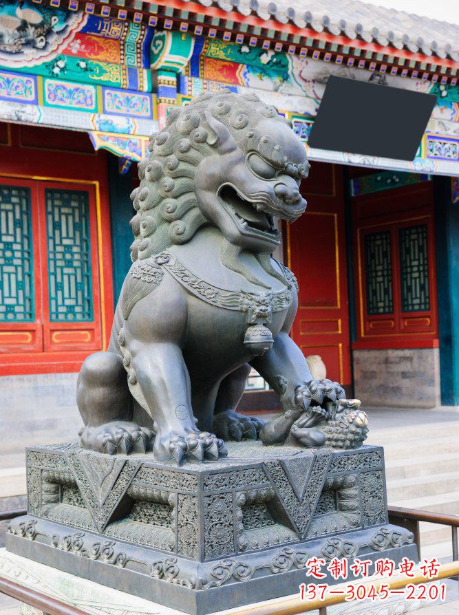 泰安青铜狮子北京狮雕塑